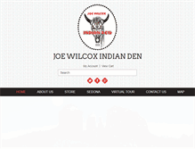 Tablet Screenshot of joewilcoxsedona.com